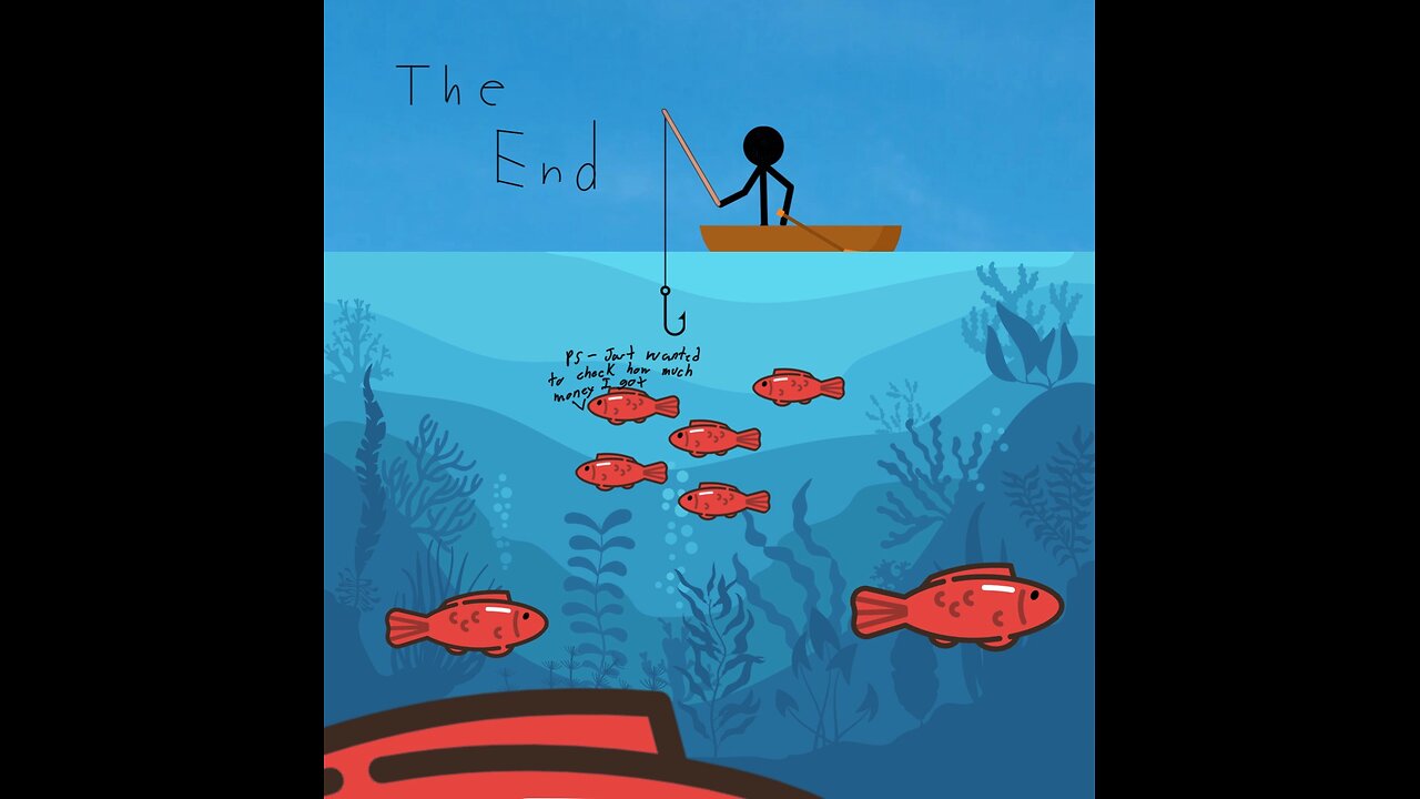 just wanted to check how much money tiny on the fishing game