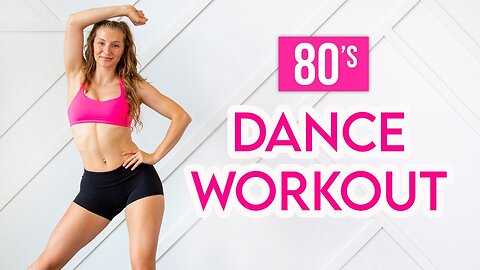 20 MIN 80's DANCE PARTY WORKOUT 💥🕺 | Full Body, No Equipment, Total Vibes! 