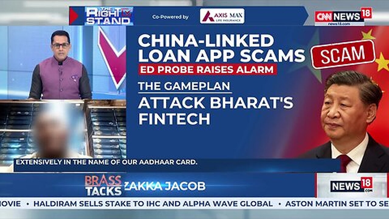 Chinese Game Plan Uncovered With Loan App Scam, Rs 141 Crore Laundered Via Crypto _ #therightstand