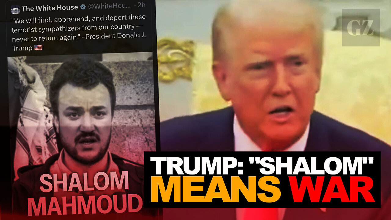 Trump turns 'Shalom' into declaration of war