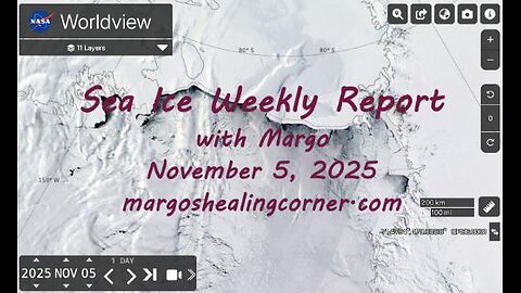 Sea Ice Weekly Report with Margo (Nov. 5, 2025)