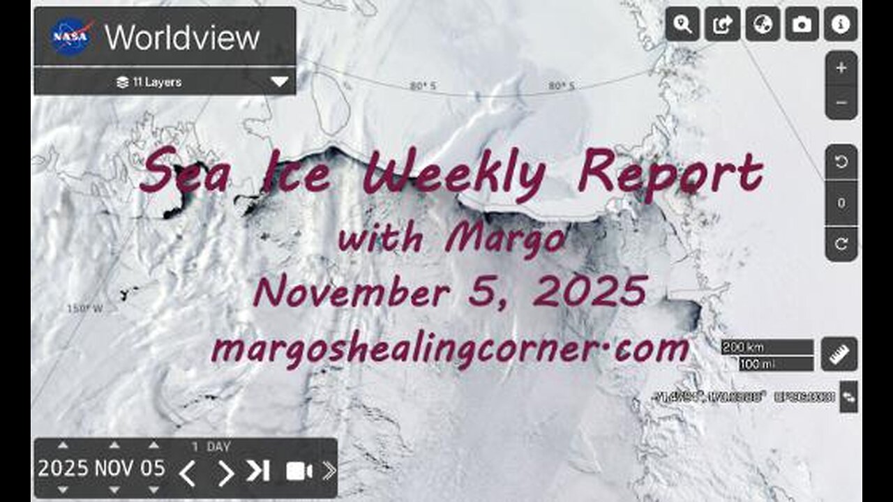 Sea Ice Weekly Report with Margo (Nov. 5, 2025)