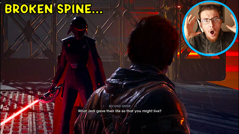 Fighting With A BROKEN SPINE... | Jedi Fallen Order Clip