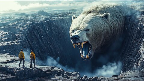 A CREW awakens A GIANT BEAR from 65 million years ago