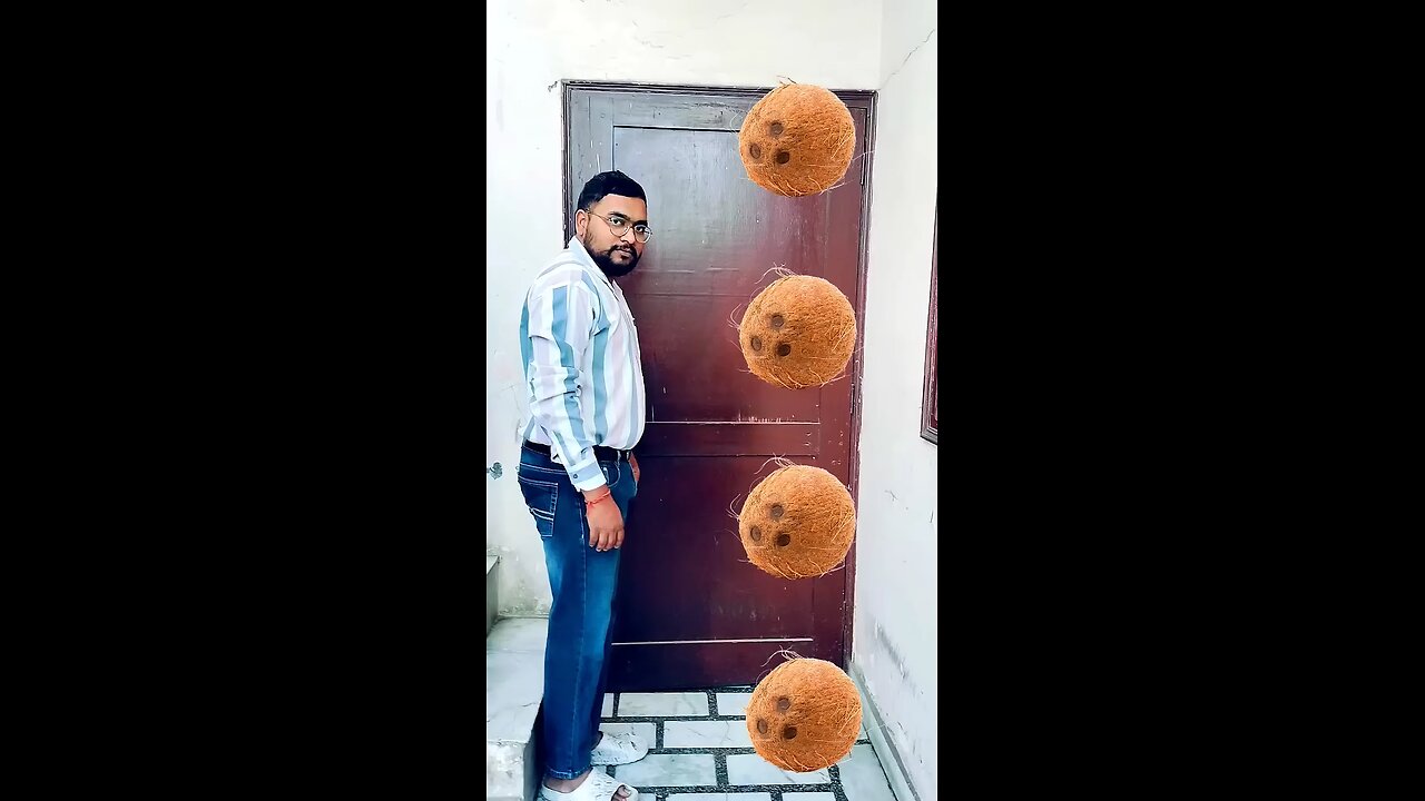 Rounding Coconut to PARROT Pigeon Peacock Swan birds name magic video