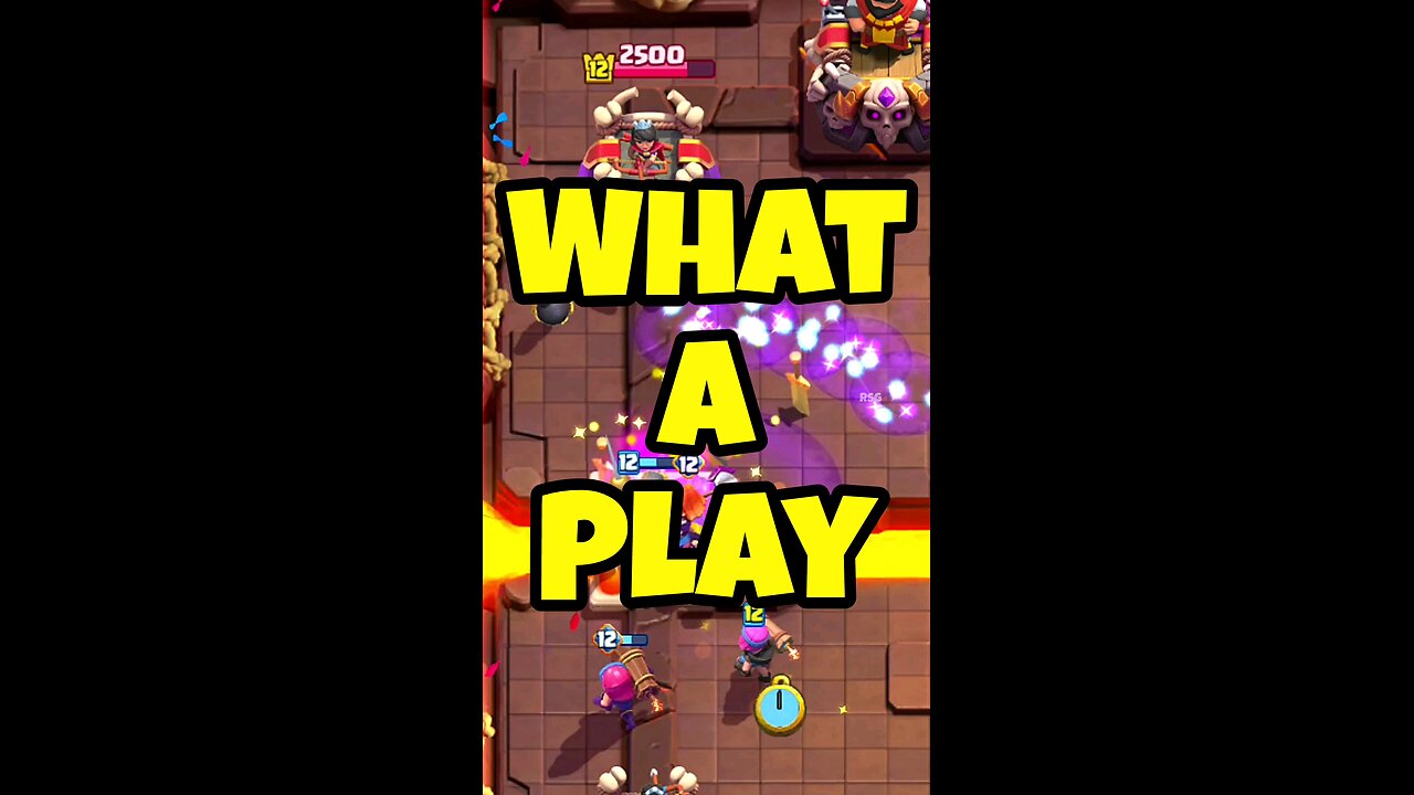 🔥 What A Play 🔥 #clashroyale