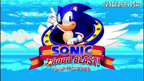 Sonic Robo Blast! [Knothole Coast Zone Demo] (PC) - gameplay