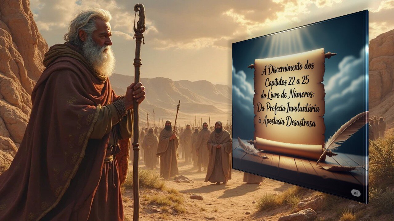 PALAVRA VIVA. 08. NÚMEROS 22, 23, 24 e 25. A Maldição que se Tornou Bênção.