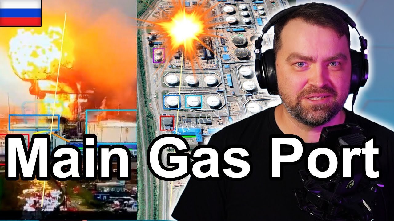 Update from Ukraine | Wow! Huge Strike on Most Important Ruzzian LPG Port