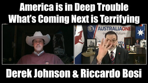 Derek Johnson & Riccardo Bosi 11.2.25 - America Is In Deep Trouble! What’s Coming Next Is Terrifying