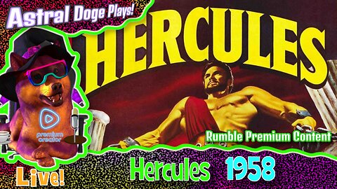 Hercules (1958) ~RUMBLE PREMIUM!~ Monday Movie Feature
