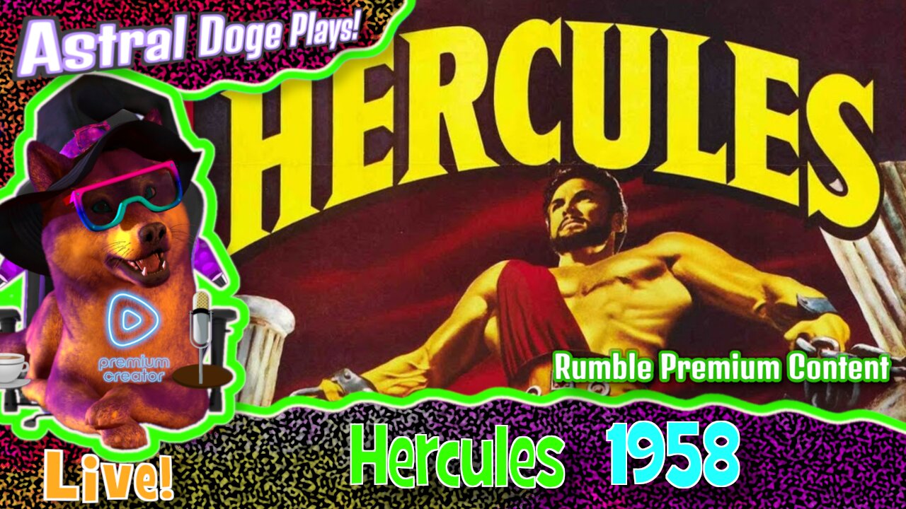 Hercules (1958) ~RUMBLE PREMIUM!~ Monday Movie Feature