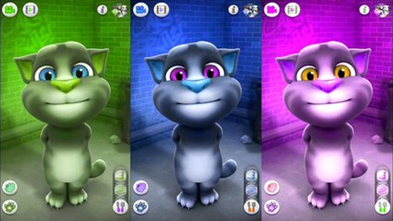 Talking Tom's 100-Day 2Challenge – Can You Keep a Straight Face? #shorts #video #talkingtom