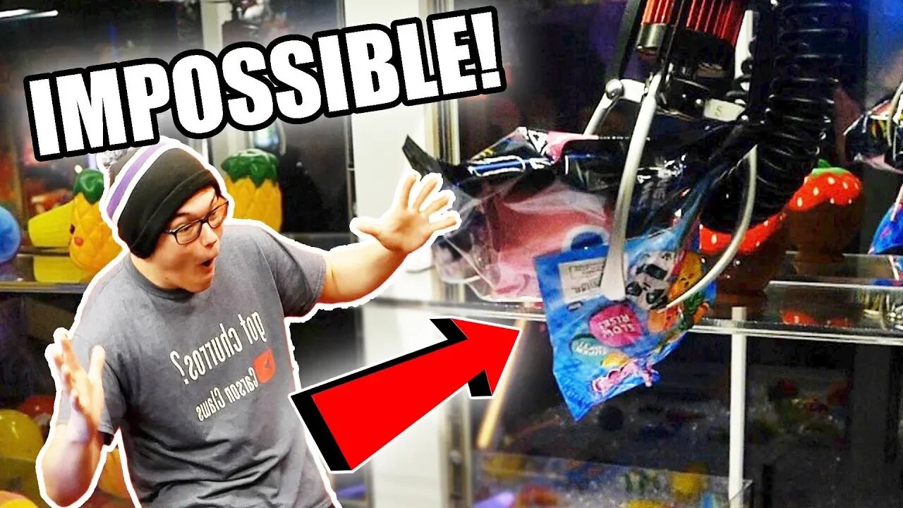 IMPOSSIBLE DOUBLE WIN ON A RIGGED CLAW MACHINE!