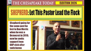 SHEPHERD SAYS LET THIS PASTOR LEAD THE FLOCK
