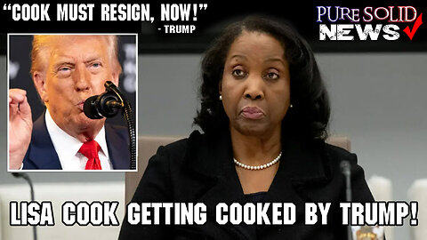 Fraud Governor Lisa Cook responds after Trump says she 'must resign'