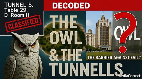 The OWL, The Temple, and The Tunnels of Epstein Island - Q DECODES