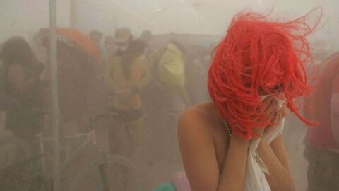 'Orgy Dome' Doomsday…High Winds Destroy 'Burning Man' Hedonistic HQ Leaving Many Forlorn Fornicators