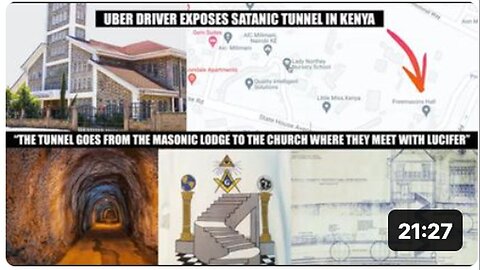 "Exposure of Satanic Tunnel in Kenya"