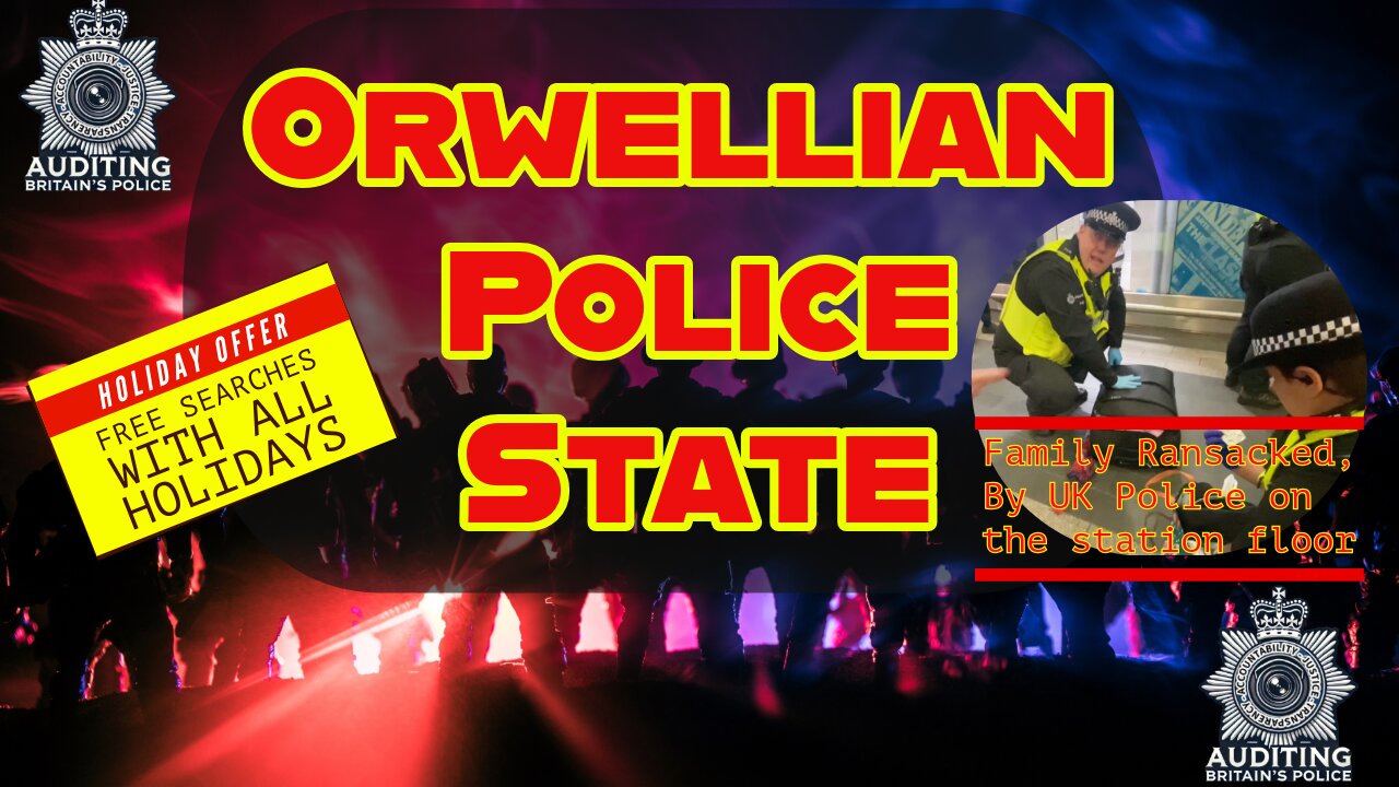 Police Ransack, Unlawfully Search & Distress Family before Holiday Trip – New Street Station