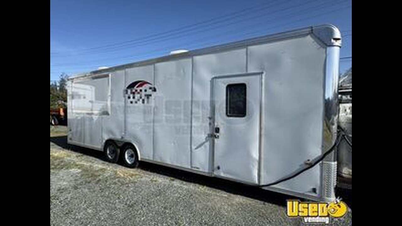 2016 Kitchen Food Concession Trailer with Pro-Fire System for Sale in Oregon!
