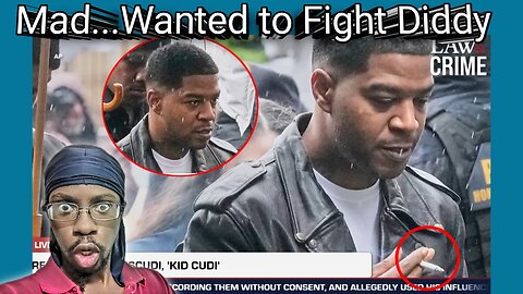 Kid Cudi Smokes Cig Before Big Testimony Shared in P. Diddy's Sex Trafficking Trial