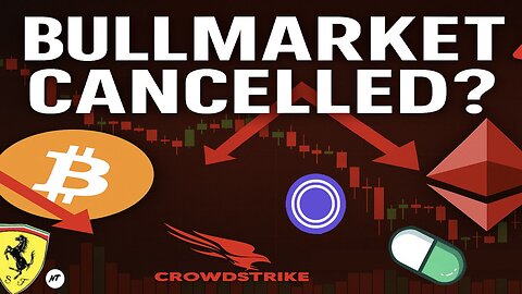 Bullmarket Cancelled? Bitcoin & Ethereum at Risk! Crypto & Stocks Update π¨