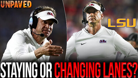 Is Lane Kiffin Staying At Ole Miss Or LEAVING For LSU? | UNPAVED