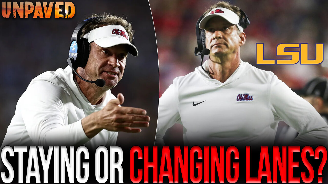Is Lane Kiffin Staying At Ole Miss Or LEAVING For LSU? | UNPAVED
