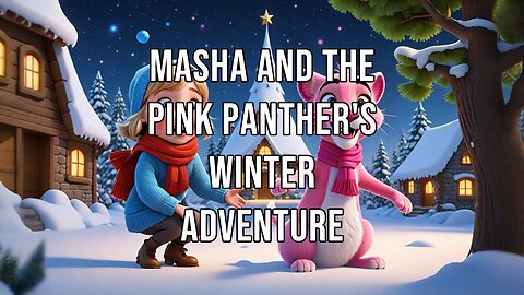 Masha & the Pink Panther's Winter Adventure | #winteradventure #PinkPanther #Masha #enchantedforest