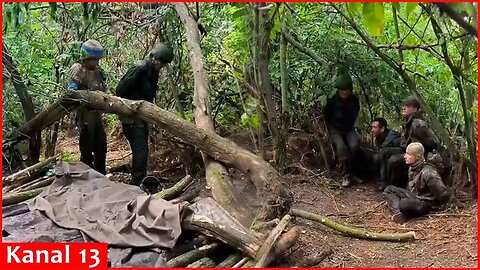 “They fell into their own trap＂ -Ukrainian fighters capture Russian soldiers planting mines in area