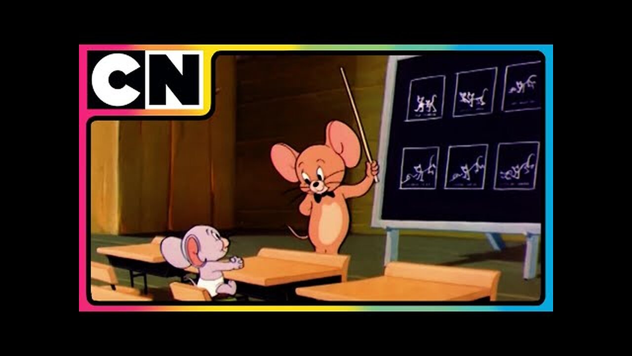 Tom & Jerry 😺🐭| World Teacher's Day | Chaos Class In Session! 😆| Cat and Mouse | @cnindia