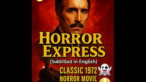 🚂🔥 Horror Express (Subtitled in English) — Classic 1972