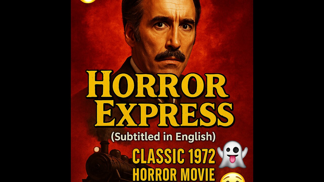 🚂🔥 Horror Express (Subtitled in English) — Classic 1972