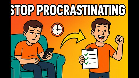 How to Stop Procrastinating |Proven Hacks to Get Things Done”