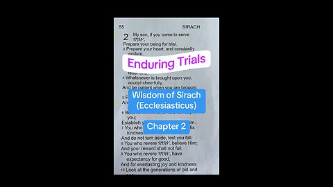 Enduring Trials!