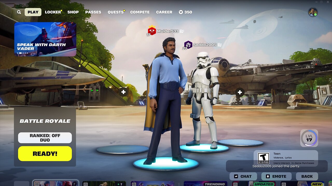 Fortnite Saturday-5-17-2025 w/SEDDO