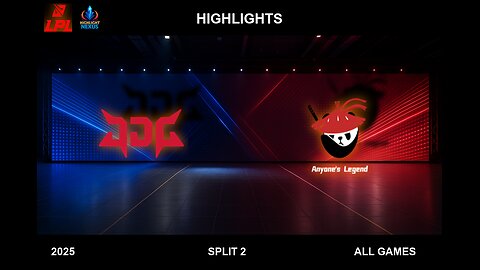 JDG vs AL ALL GAMES Highlights - LPL 2025 Split 2 - JD Gaming vs Anyone's Legend