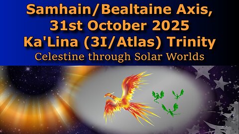 Samhain/Bealtaine Axis, 31st October 2025 Ka'Lina (3I/Atlas)