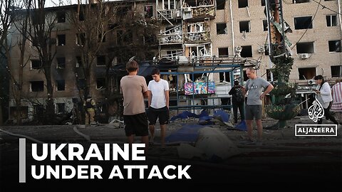 Ukraine reels after massive Russian airstrikes