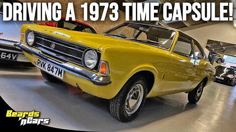 Driving A Time Capsule From The 70s | 1973 Ford Cortina 1600 L Decor Review - Beards n Cars