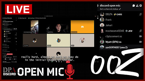 DPA Discord Open Mic 002: Singapore Army; US–Venezuela Tension; Conspiracy Media; US–China Trade War 