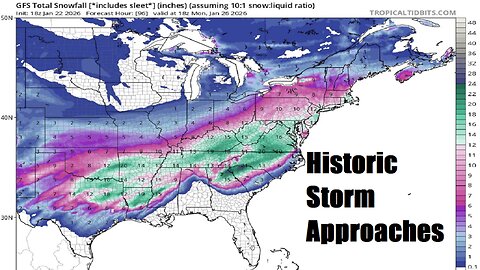 Historic Winter Storm To Slam Much of the US With Destructive Ice, Power Outages and Heavy Snow