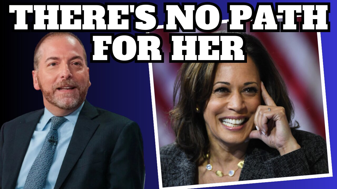 Chuck Todd Says to Kamala, "Don't Run for Governor of California.
