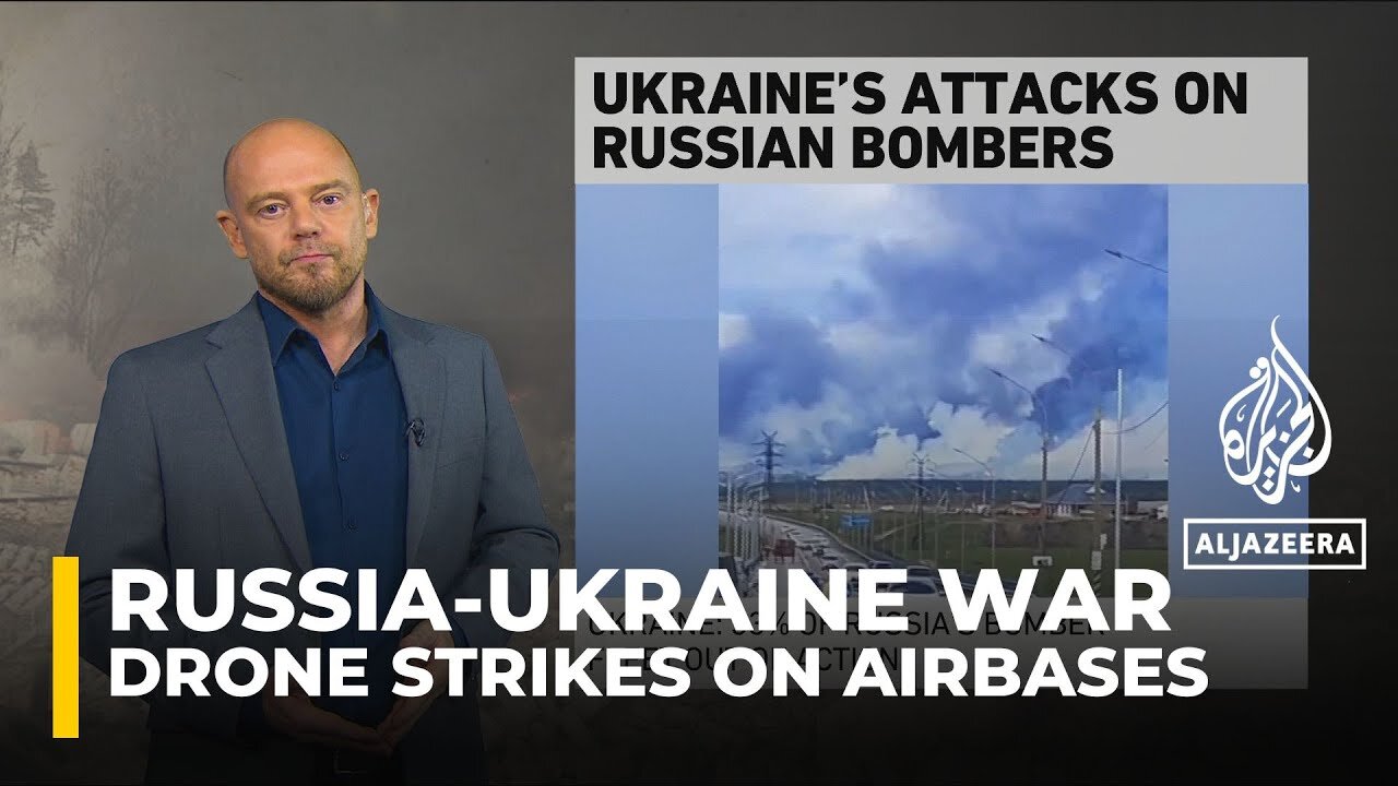 How Ukrainian drones targeted Russian airbases ahead of peace talks _ Explainer