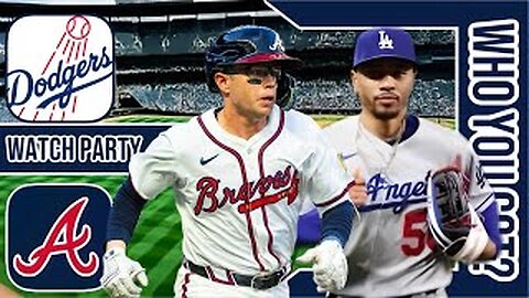 LA Dodgers vs Atlanta Braves | Live Play by Play | 3D Simulation Watch Party | MLB 5-4-2025 Game ⚾🔥