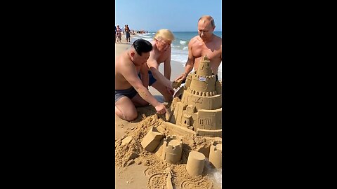 Donald Trump -Vladimir Putin _ Kim Jong-un ai generated video world leaders