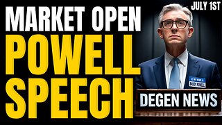 Powell Speech, Tesla Stock Crashes & Breaking News || Live Trading Options & Futures