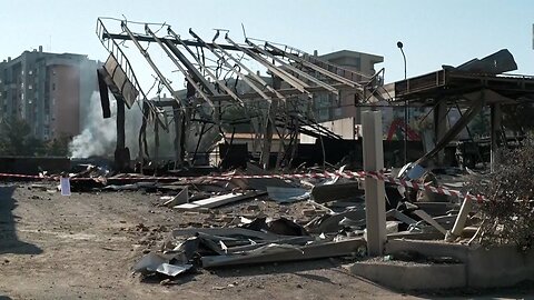 Vast area destroyed in Rome after petrol station blast that injured more than 40