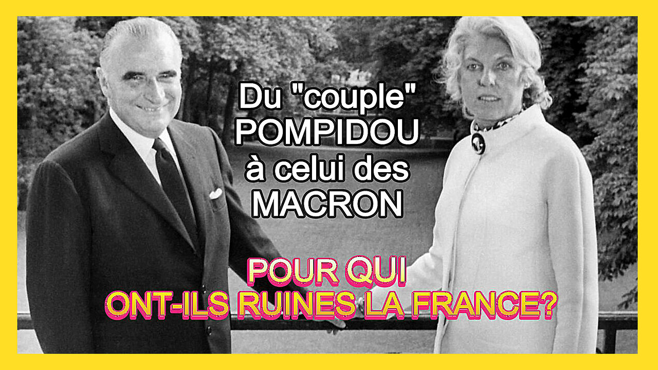 Des POMPIDOU aux MACRON ... Pour ruiner la FRANCE au profit du "Shadow Banking" sioniste ... (Hd 1080)